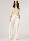 Gerry Weber Wide Leg Trousers, Cream