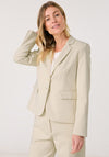 Gerry Weber Single Breasted Blazer, Beige