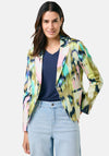 Gerry Weber Abstract Print Blazer, Multi Coloured