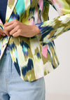 Gerry Weber Abstract Print Blazer, Multi Coloured
