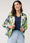 Gerry Weber Abstract Print Blazer, Multi Coloured