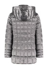 Gerry Weber Quilted Metallic Water Repellent Coat, Grey