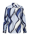 Gerry Weber Abstract Print Blouse, Blue