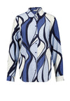 Gerry Weber Abstract Print Blouse, Blue