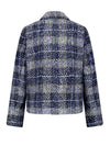 Gerry Weber Boucle Check Jacket, Navy
