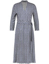 Gerry Weber Patterned Shirt Dress, Navy