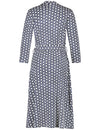 Gerry Weber Patterned Shirt Dress, Navy
