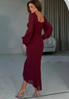 GIRL IN MIND SWEETHEART NECKLINE RUCHED