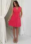 Girl In Mind Hazel Tailored Mini Dress, Pink
