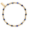 ChloBo Didi Sodalite Bracelet, Gold & Silver