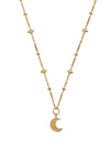 ChloBo Moon Mandala Necklace, Gold