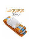 Go Travel Luggage Identity Strap, Orange & Blue