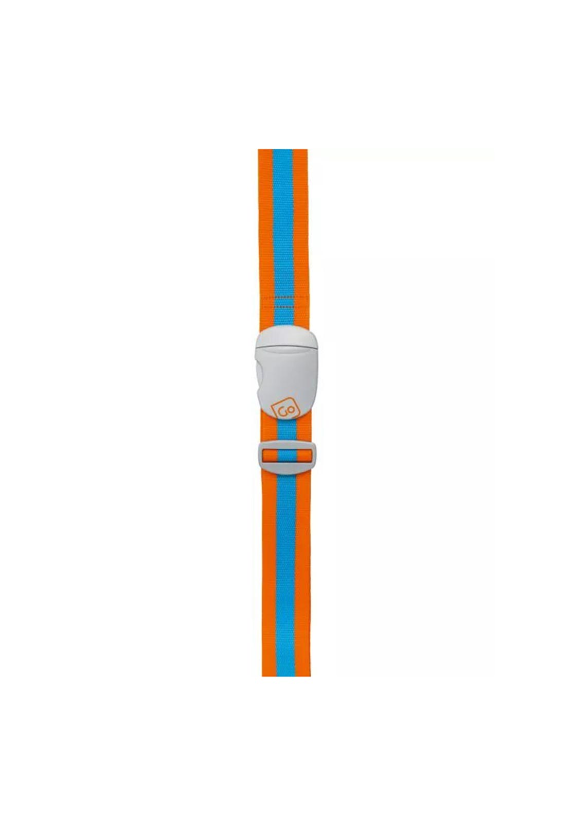 Go Travel Luggage Identity Strap, Orange & Blue
