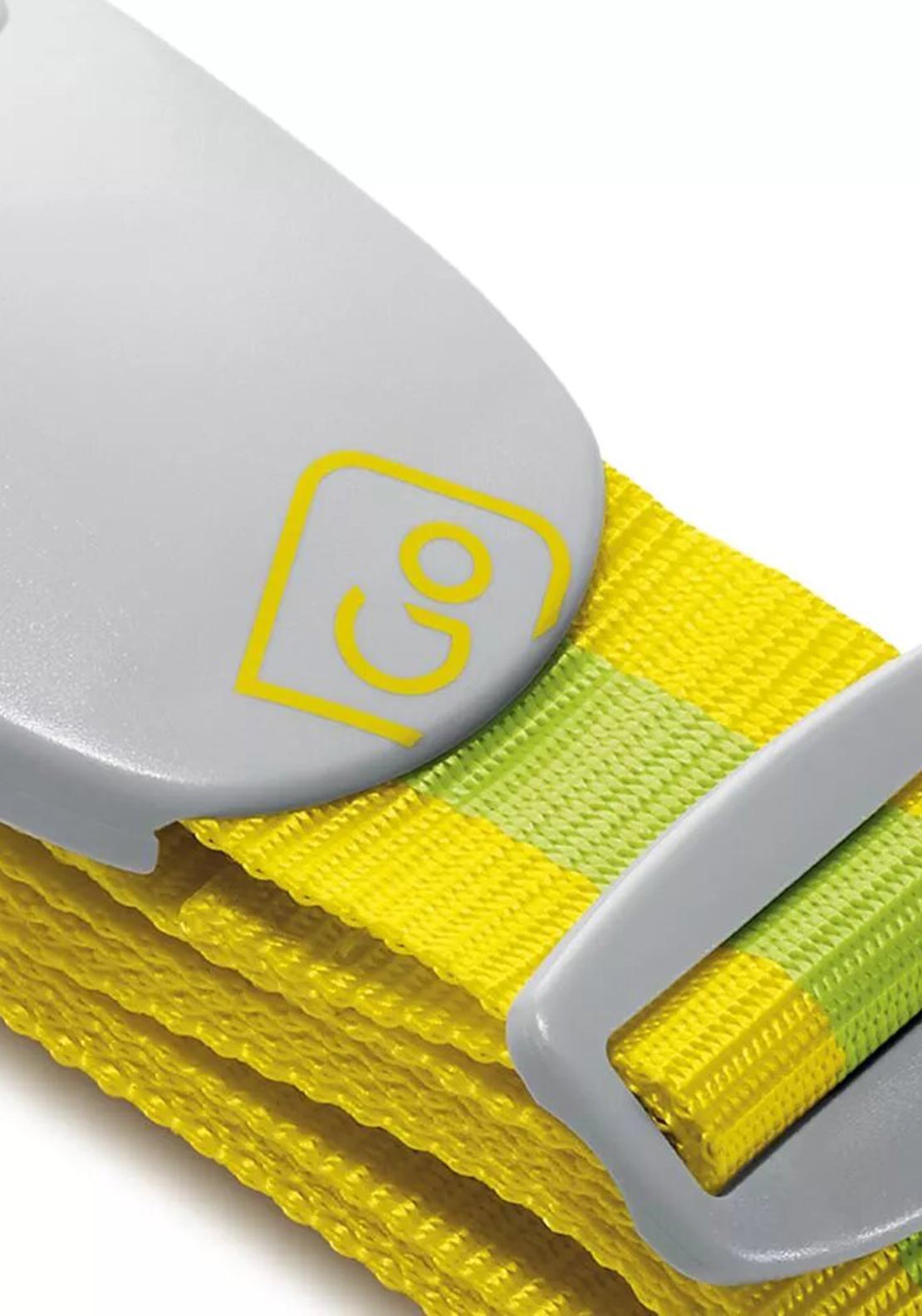 Go Travel Luggage Identity Strap, Yellow & Green