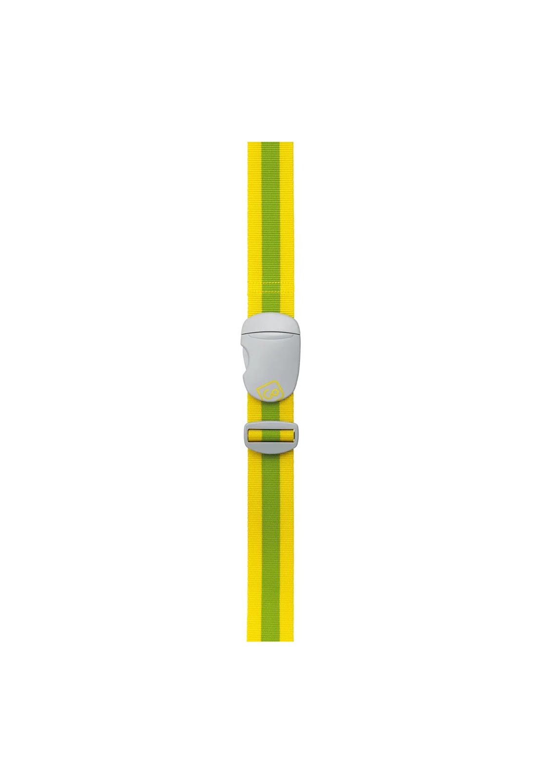 Go Travel Luggage Identity Strap, Yellow & Green