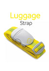 Go Travel Luggage Identity Strap, Yellow & Green