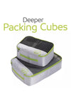 Go Travel Set of 2 Deeper Packing Cubes