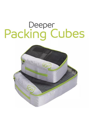 Go Travel Set of 2 Deeper Packing Cubes