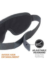 Go Travel Sleepy ZZZ’s Adjustable Eye Mask, Black