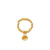ChloBo In Bloom Travel Seeker Stretch Ring, Gold