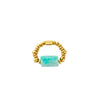 ChloBo Balance Spirit Stone Stretch Ring, Gold