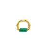 ChloBo Protection Stone Stretch Ring, Gold