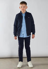 Diesel Boys Grant Long Sleeve Jacket, Navy