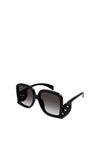 Gucci GG1326S Ladies GG Oversized Square Sunglasses, Black