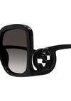 Gucci GG1326S Ladies GG Oversized Square Sunglasses, Black