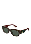 Gucci GG1667SK Sunglasses, Havana Multi