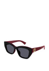 Gucci GG1844SA Sunglasses, Burgundy