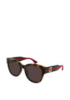 Gucci GG1866SK Sunglasses, Havana