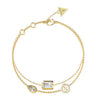 Guess 4G Light Layered Bracelet, Gold