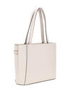 Guess Arlena 4G Peony Logo Large Tote Bag, Taupe