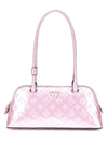 Guess Arnela 4G Metallic Peony Logo Shoulder Bag, Pink