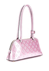 Guess Arnela 4G Metallic Peony Logo Shoulder Bag, Pink