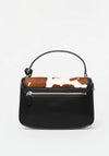 Guess Audrey Cow Print Crossbody Bag, Brown Multi