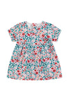 Guess Baby Girl Short Sleeve Floral Dress, Multi