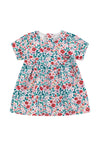 Guess Baby Girl Short Sleeve Floral Dress, Multi