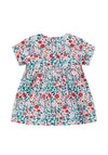 Guess Baby Girl Short Sleeve Floral Dress, Multi