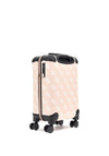 Guess Berta 4G 21” 8-Wheeler Spin Cabin Suitcase, Beige