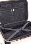Guess Berta 4G 21” 8-Wheeler Spin Cabin Suitcase, Beige