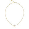 Guess Bond Circle Necklace, Gold