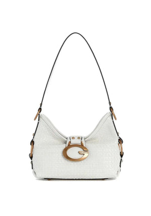 Guess Camden Mini Shoulder Bag, White