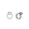 Guess Circle Lights Earrings, Silver
