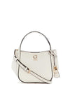 Guess Coleen Small Satchel Bag, Off White