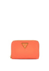 Guess Cosette Logo Zip Around Wallet, Orange
