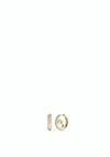 Guess Crazy G CZ Hoop Earrings, Gold