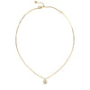Guess Crush 4G CZ Necklace, Gold