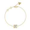 Guess CZ Cushion Bracelet, Gold